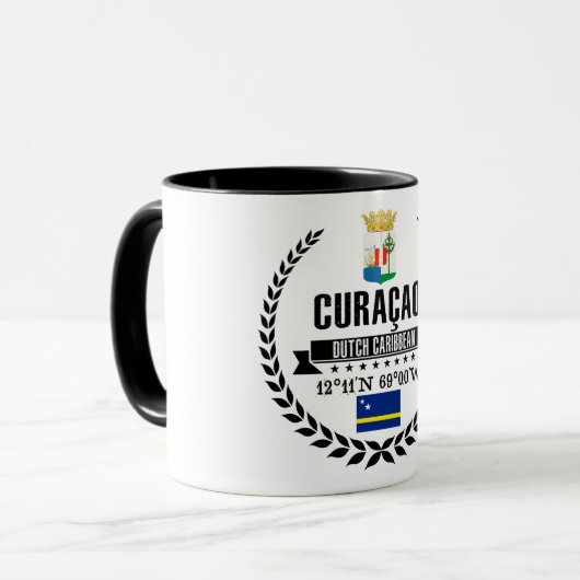 Curaçao Tasse (Vorderseite Links)