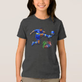 Curaçao Tri-Blend Shirt (Vorderseite)