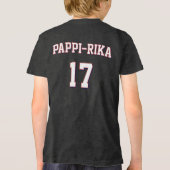 Curaçao Tri-Blend Shirt (Rückseite)