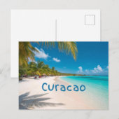 Curaçao-Urlaub Postkarte (Vorne/Hinten)