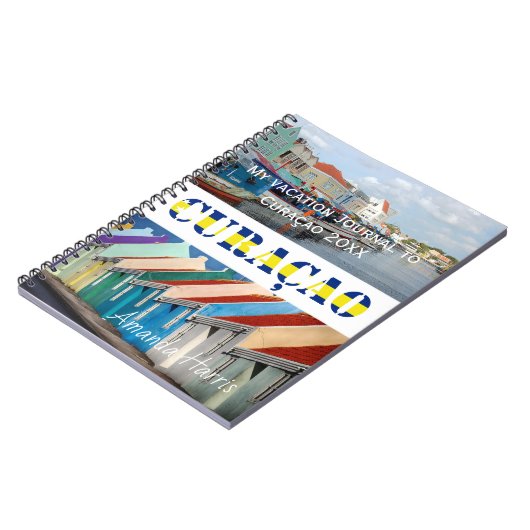Curacao Vacacation Journal Notizblock (Linke Seite)