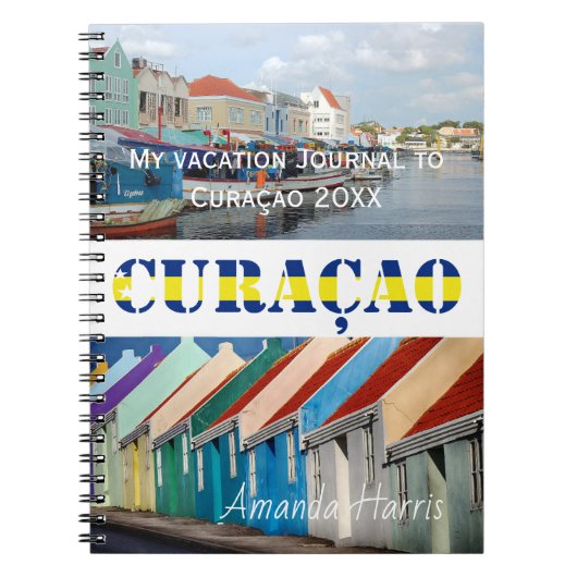 Curacao Vacacation Journal Notizblock (Vorderseite)