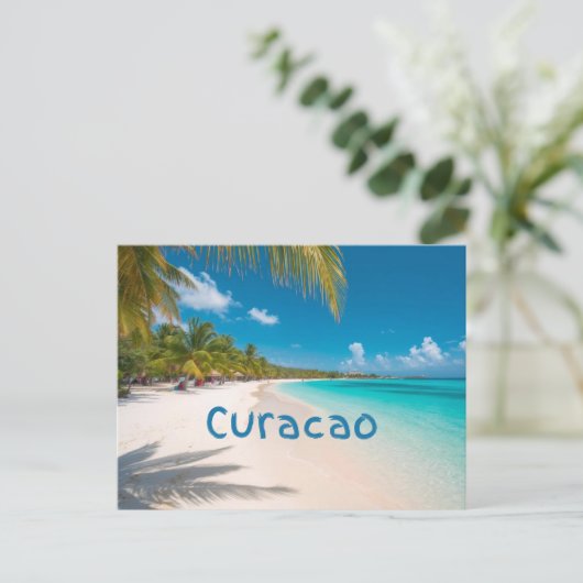 curacao vavation postkarte (Stehend Vorderseite)