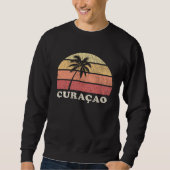 Curaçao Vintage 70s Retro Throwback Sweatshirt (Vorderseite)