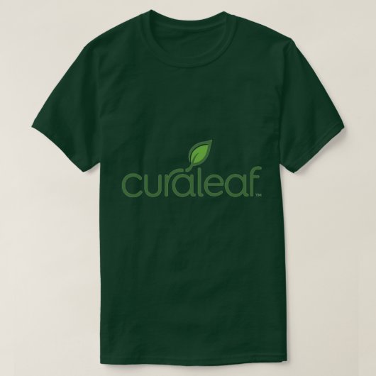 Curaleaf Dark Green T - Shirt (Design vorne)