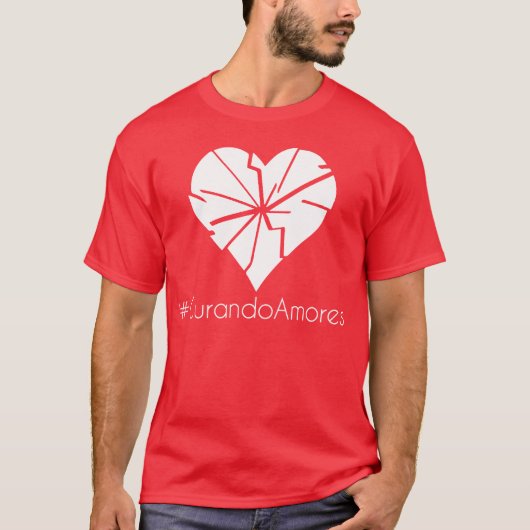 Curando Amores groß T-Shirt (Vorderseite)