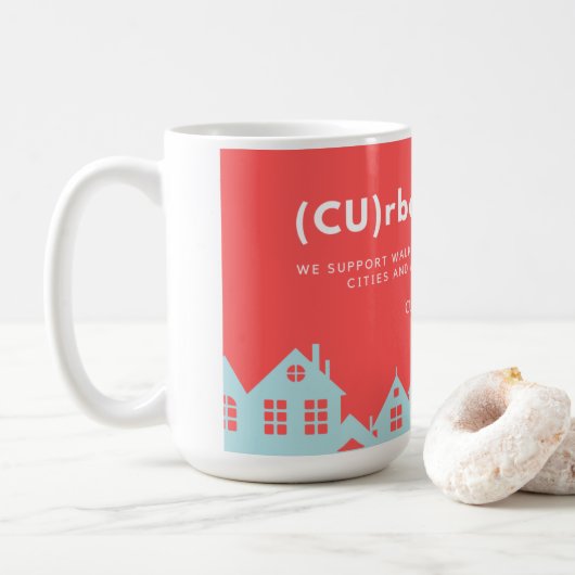 CUrbanismus-Tasse Kaffeetasse (Mit Donut)