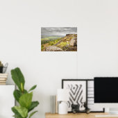 Curbar Edge in Derbyshire, das Peak District Foto Poster (Heimbüro)