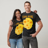 Curd Nerd Funny Cheesy Pun Cheese Lover mozarella  T-Shirt (Unisex)