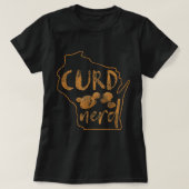 Curd Nerd Squeaky Cheese T-Shirt (Design vorne)