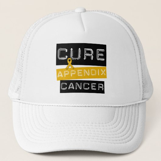 CURE-Anlage Cancer Truckerkappe (Vorderseite)
