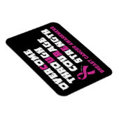 CURE...Brustkrebs Magnet (Rechte Seite)