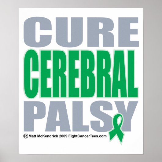 Cure Cerbral Palsy Poster (Vorne)