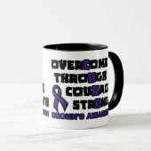 CURE...Crohn-Tasse Tasse (VorderseiteRechts)