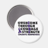 CURE.. Crohn's Magnet (Vorderseite/Rückseite)