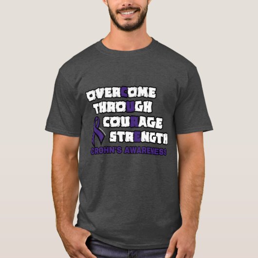 CURE.. Crohn's T-Shirt (Vorderseite)