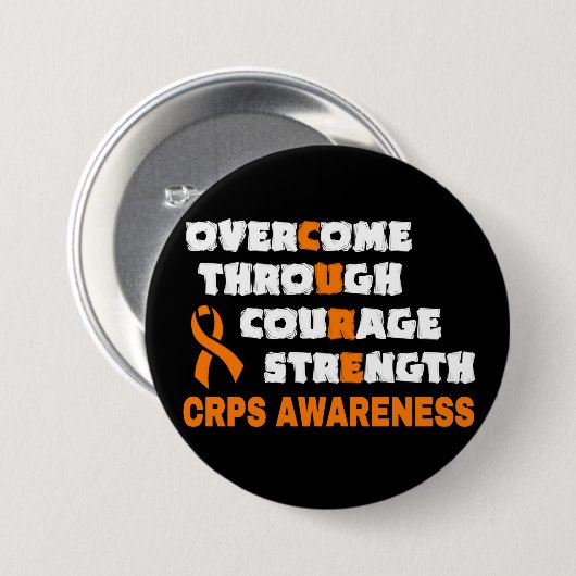 CURE...CRPS BUTTON (Vorne & Hinten)
