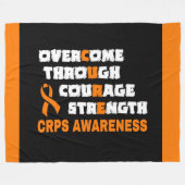 CURE...CRPS FLEECEDECKE (Vorderseite (Horizontal))