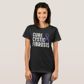 Cure Cystic Fibrosis Warrior Cystic Fibrosis Suppo T-Shirt (Vorne ganz)