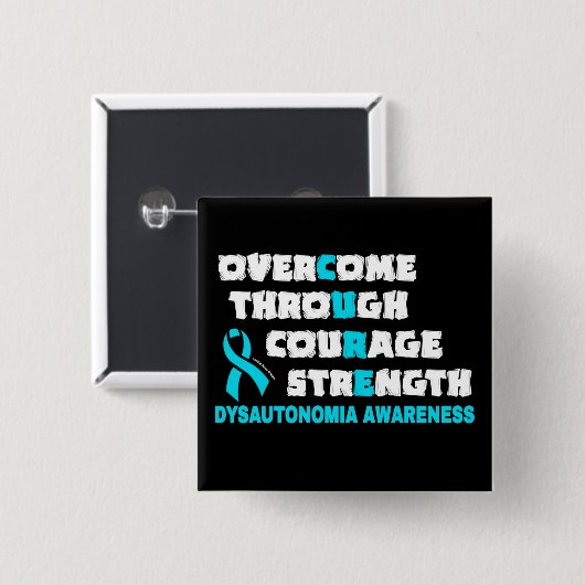 CURE...Dysautonomie Button (Vorne & Hinten)