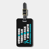 CURE...Dysautonomie Gepäckanhänger (Vorderseite vertikal)