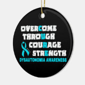 CURE...Dysautonomie Keramik Ornament (Links)