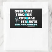 CURE...EDS RECHTECKIGER AUFKLEBER (Tasche)