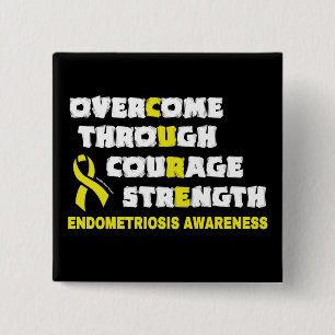 CURE...Endometriose Button