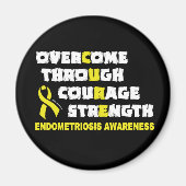 CURE...Endometriose Magnet (Vorne)