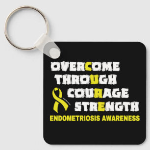 CURE...Endometriose-Schlüsselanhänger Schlüsselanhänger