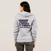CURE...Epilepsy Hoodie (Schwarz voll)