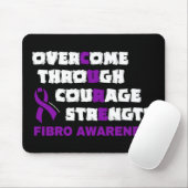 CURE...Fibro-Maus-Pad Mousepad (Mit Mouse)