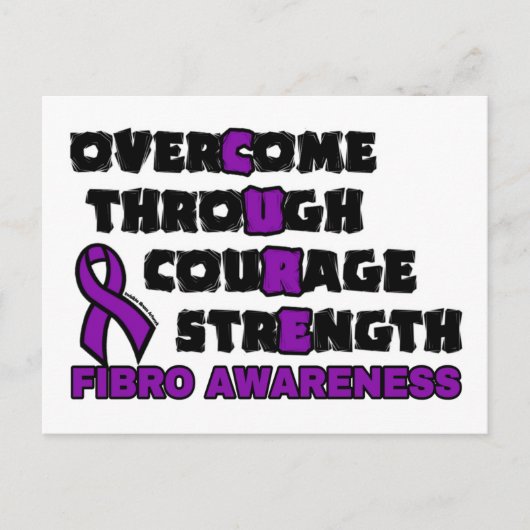 CURE...Fibro Postkarte (Vorderseite)