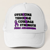 CURE...Fibro Trucker Hat Truckerkappe (Vorderseite)