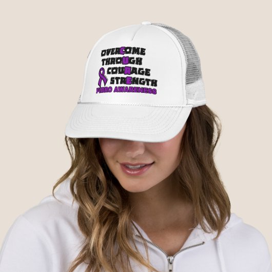 CURE...Fibro Trucker Hat Truckerkappe (Beispiel)