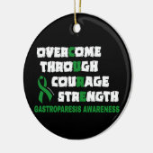 CURE...Gastroparesis Keramik Ornament (Links)