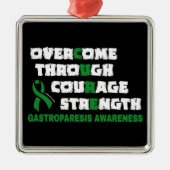 CURE...Gastroparesis Metal Ornament (Vorne)