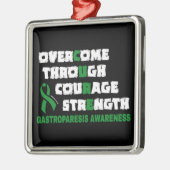 CURE...Gastroparesis Metal Ornament (Links)