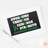 CURE...Gastroparesis Rechteckiger Aufkleber (Umschlag)