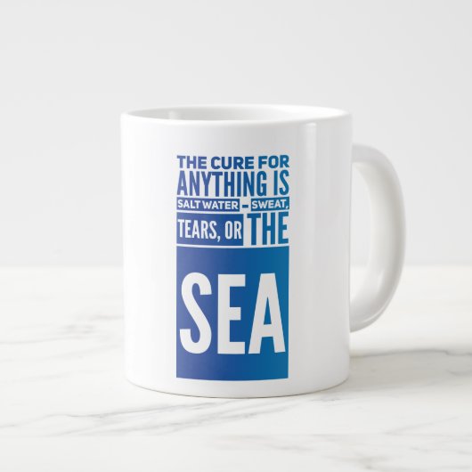 Cure Gift Jumbo Tasse (Vorderseite Rechts)