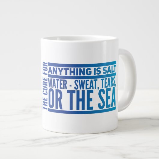 Cure Gift Jumbo Tasse (Vorderseite Rechts)