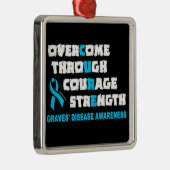 CURE...Graves' Metal Ornament Aus Metall (Rechts)