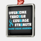 CURE...Graves' Metal Ornament Aus Metall (Links)