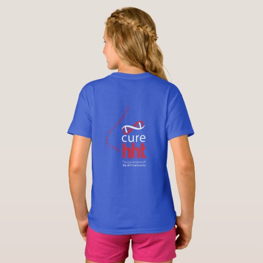 Cure HHT FIND.LECKEREI.CURE Awareness T - Shirt (M (Schwarz voll)