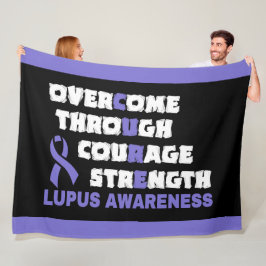 CURE...Lupus Fleecedecke