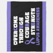 CURE...Lupus Fleecedecke (Vorderseite)