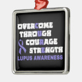CURE...Lupus Metalldekoration Ornament Aus Metall (Links)