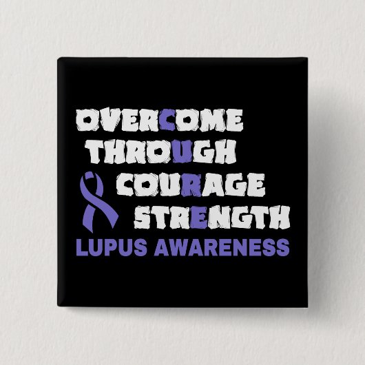 CURE...Lupus-Taste Button (Vorderseite)