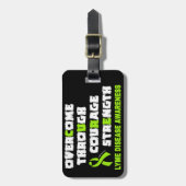 CURE.. Lyme Gepäckanhänger (Vorderseite vertikal)