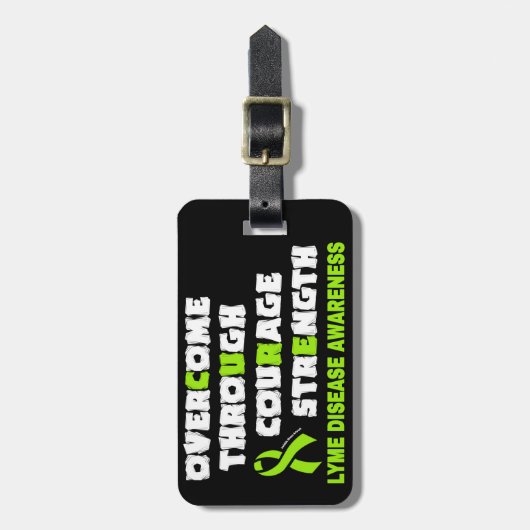 CURE.. Lyme Gepäckanhänger (Vorderseite vertikal)